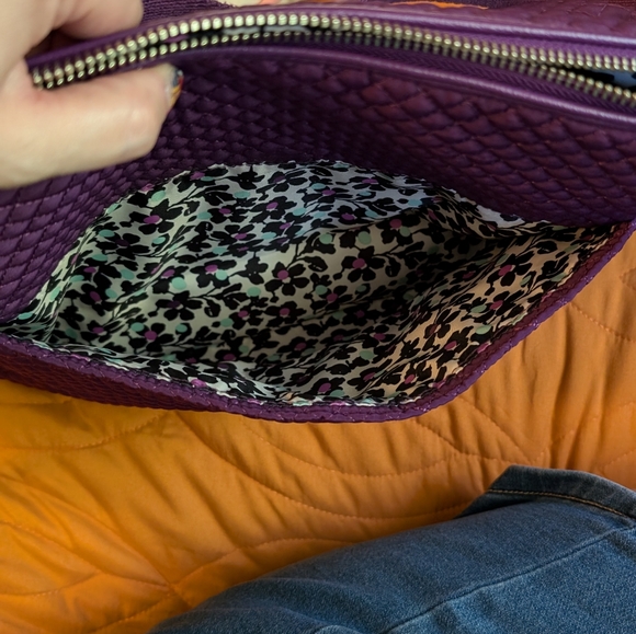 Vera Bradley Microfiber Carson Shoulder Bag - Picture 6 of 6